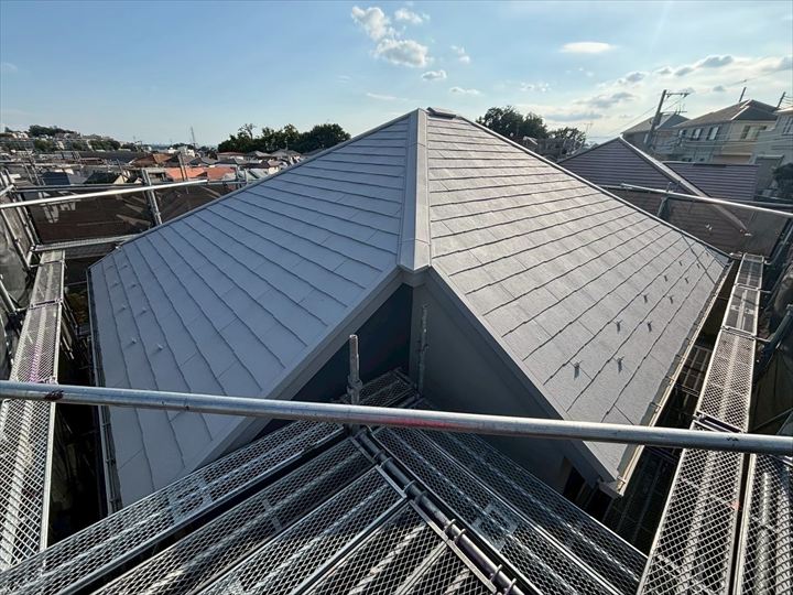 施工完了：9月の屋根温度も落ち着いた結果に